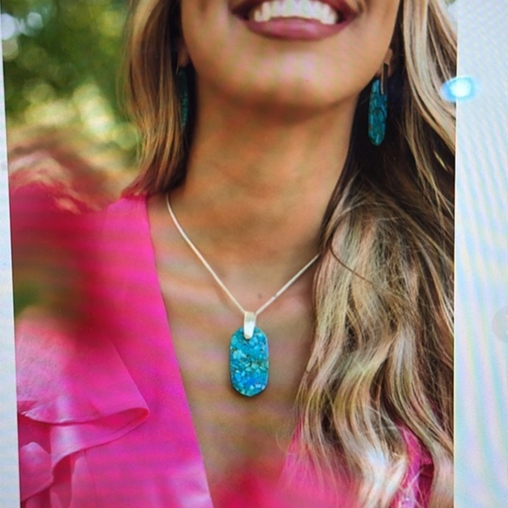 Kendra Scott Gold and Blue Jewelry